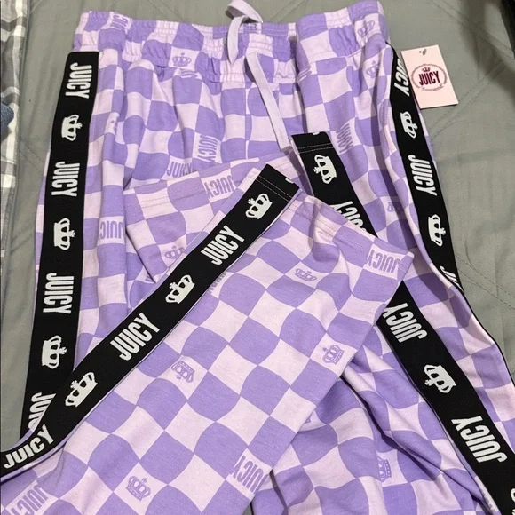 Juicy Couture Womens High Rise Wide Leg Sweatpant NWT - Picture 2 of 4